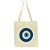 Bolsa Ecobag 100% Algodão Estampa OLHO GREGO Reutilizável Estilosa - Imagem 3