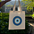 Bolsa Ecobag 100% Algodão Estampa OLHO GREGO Reutilizável Estilosa - Imagem 2