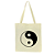 Bolsa Ecobag 100% Algodão Estampa YIN-YANG Reutilizável Estilosa - Imagem 3