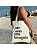 Bolsa Ecobag 100% algodão Estampa LUTE COMO ADVOGADA - Imagem 1