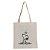 Bolsa Ecobag 100% algodão SNOOPY LOVE - Imagem 2