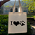 Bolsa Ecobag 100% Algodão Estampa I LOVE PET Reutilizável Estilosa - Imagem 2