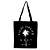 Bolsa Ecobag PRETA 100% Algodão Estampa +55 21 Reutilizável Estilosa - Imagem 4