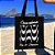 Bolsa Ecobag PRETA 100% Algodão Estampa COPA RIO Reutilizável Estilosa - Imagem 3