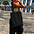 Bolsa Ecobag PRETA 100% Algodão Estampa CRUA Reutilizável Estilosa - Imagem 2