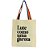 Bolsa Ecobag 100% algodão Estampa LUTE COMO GAROTA (Alça arco-íris) - Imagem 1