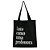 Bolsa Ecobag  100% algodão Black Estampa LUTE COMO PROF. - Imagem 4