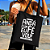 Bolsa Ecobag PRETA 100% Algodão Estampa ANDA CUM FÉ Reutilizável Estilosa - Imagem 1