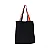Bolsa Ecobag 100% algodão Black Estampa GLOBO (Alça arco-íris) - Imagem 4