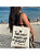 Bolsa Feminina Ecobag 100% algodão TUDO POSSO (alça preta) - Imagem 1