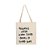 Bolsa Feminina Ecobag 100% algodão Estampa TEMPO LEVA - Imagem 1