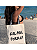 Bolsa Feminina Ecobag 100% algodão CALMA P (Alça xadrez) - Imagem 1