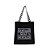 Bolsa Feminina Ecobag 100% algodão Black GENTILEZA (xadrez) - Imagem 1