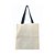 Bolsa Feminina Ecobag 100%algodão NUNCA FOI SORTE Alça preta - Imagem 2