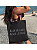 Bolsa Feminina Ecobag 100% algodão Black ÁGUA SALGADA  (arco-íris) - Imagem 1