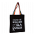 Bolsa Ecobag 100% algodão Black Estampa LUGAR DE MULHER (Alça arco-íris) - Imagem 1
