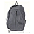 Mochila Nylon Impermeável (Com entrada USB) CINZA - Imagem 1