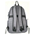 Mochila Nylon Impermeável (Com entrada USB) CINZA - Imagem 2
