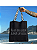 Bolsa Ecobag 100% algodão Black ÁGUA SALGADA (xadrez) - Imagem 2