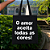 Bolsa Ecobag PRETA 100% Algodão Estampa AMOR A TODOS Reutilizável Estilosa - Imagem 2