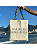 Bolsa Ecobag 100% algodão Estampa ÁGUA SALGADA (xadrez) - Imagem 2