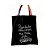 Bolsa Ecobag 100% algodão Black PROIBIDO ESTACIONAR colorida - Imagem 1