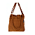 Bolsa Veludo Cotelê Love CARAMELO - Imagem 4