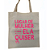 Bolsa Ecobag  100% algodão Estampa LUGAR DE MULHER (rosa) - Imagem 1