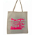 Bolsa Ecobag  100% algodão Estampa RJ CRISTO (rosa) - Imagem 1