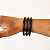 Pulseira Maravigold Preta - Imagem 2