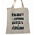 Bolsa Ecobag 100% algodão PÉ NA AREIA - Imagem 1