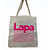 Bolsa Ecobag 100% algodão Estampa LAPA (rosa) - Imagem 1