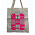 Bolsa Ecobag 100% algodão Estampa RIO SUN (rosa) - Imagem 1