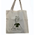 Bolsa Ecobag 100% algodão PAZ, SAÚDE INSPIRAÇÃO (verde) - Imagem 1