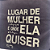 Bolsa Suede Lugar de Mulher Preto - Imagem 3