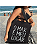 Bolsa Ecobag  100% algodão Black estampa MAR É MEU LUGAR - Imagem 1