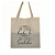 Bolsa Ecobag  100% algodão estampa FÉ E GRATIDÃO - Imagem 1