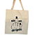 Bolsa Ecobag  100% algodão Não sou Hand - Imagem 1