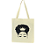 Bolsa Ecobag 100% Algodão Estampa BLK QUEEN Reutilizável Estilosa - Imagem 3