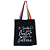 Bolsa Ecobag 100% algodão Black NADA ME FALTARÁ (colorida) - Imagem 1