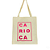 Bolsa Ecobag  100% algodão Estampa CARIOCA (rosa) - Imagem 1