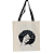 Bolsa Ecobag  100% algodão Estampa BLK MUSIC (alça preta) - Imagem 1