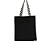 Bolsa Ecobag 100% algodão Black  RIO  alça xadrez - Imagem 2