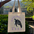 Bolsa Ecobag 100% Algodão Estampa +55 21 TARTARUGA Lilás Reutilizável Estilosa - Imagem 2