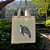 Bolsa Ecobag 100% Algodão Estampa +55 21 TARTARUGA Verde Reutilizável Estilosa - Imagem 2