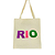 Bolsa Ecobag  100% algodão Estampa RIO PURPLE - Imagem 1