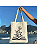 Bolsa Ecobag  100% algodão Estampa LIVRO FLOWER - Imagem 2