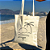 Bolsa Ecobag 100% Algodão Estampa PÔR DO SOL Reutilizável Estilosa - Imagem 3