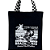 Bolsa Ecobag 100% algodão Black Brazil Rio alça xadrez - Imagem 1