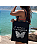 Bolsa Ecobag  100% algodão Black Estampa CORAJOSA - Imagem 1